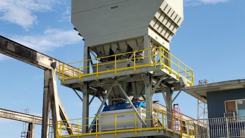 Roller Screen Transfer Chute & Bin Package