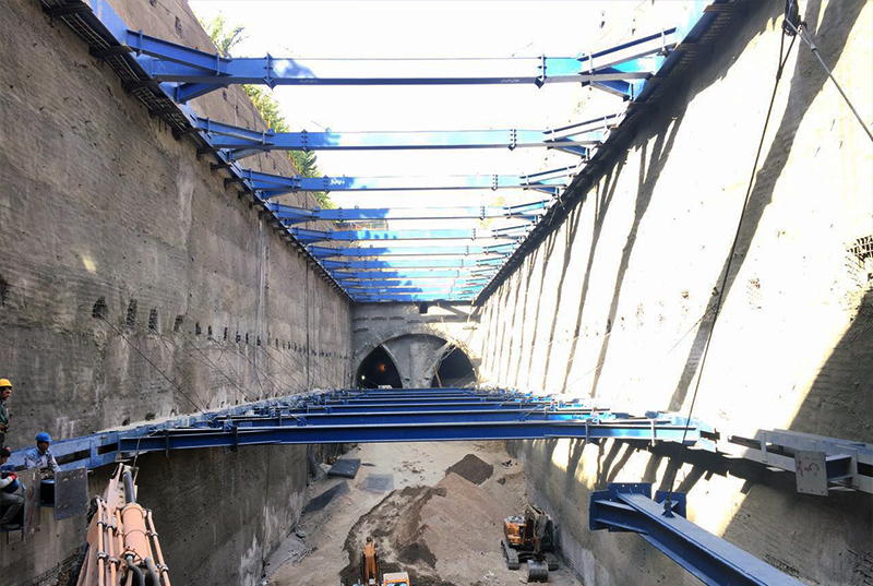 Meydan-e Sepah Station Structure – Tehran Metro Line 6 Project
